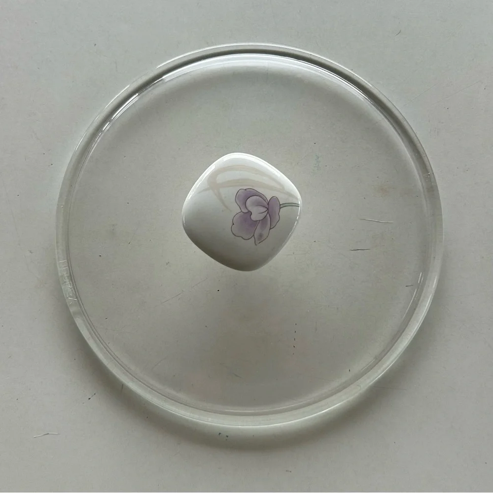 Mikasa Fire & Ice Glass Casarole Dish